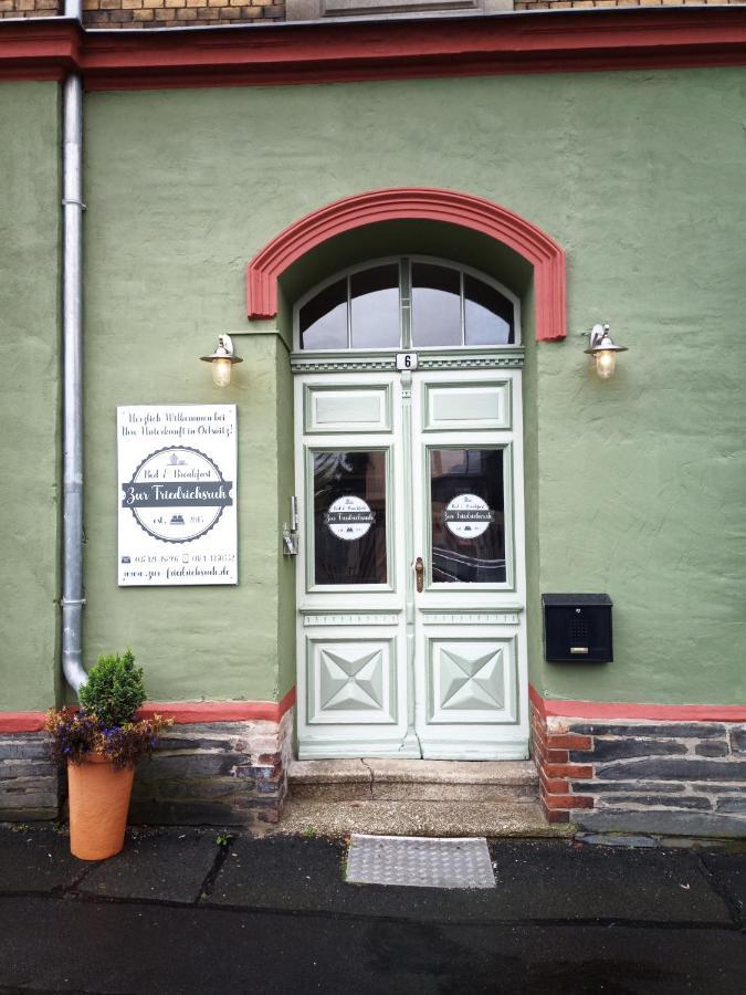 Zur Friedrichsruh Bed and Breakfast Oelsnitz  Exterior foto